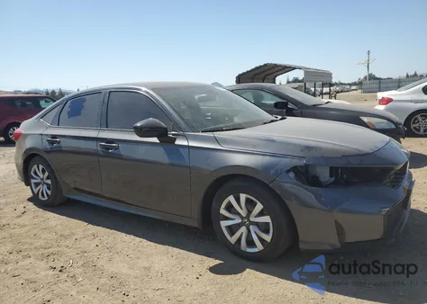 2025 Honda Civic Sport из США, поврежденный, VIN 2HGFE2F50SH507958